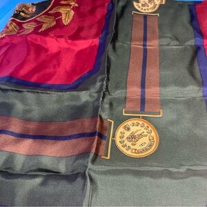 Pre Owned Burberry  Silk Scarf
